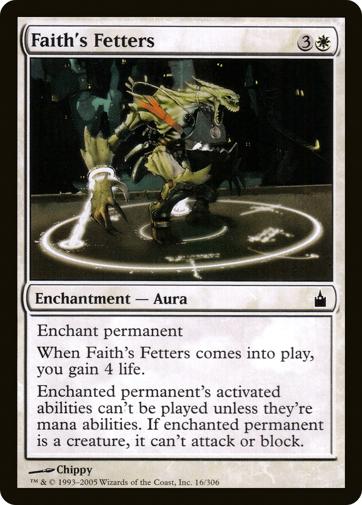 Faith's Fetters (RAV-016)  Foil - Ravnica: City of Guilds