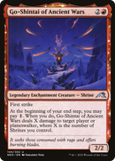 Go-Shintai of Ancient Wars (NEO-144)  Foil - Kamigawa: Neon Dynasty: (enchantment)