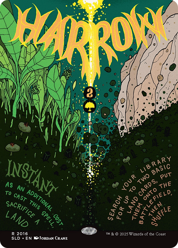 Harrow (SLD-2016)  - Secret Lair Drop (Borderless)