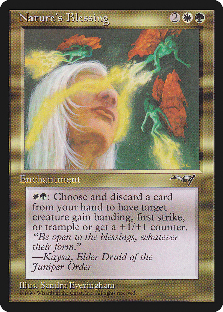 Nature's Blessing (ALL-)  - Alliances