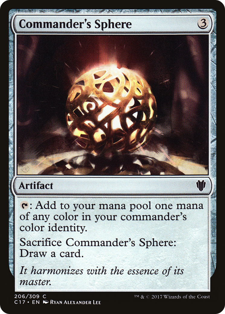 Commander's Sphere (C17-206)  - Commander 2017