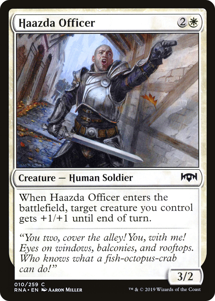 Haazda Officer (RNA-010)  - Ravnica Allegiance