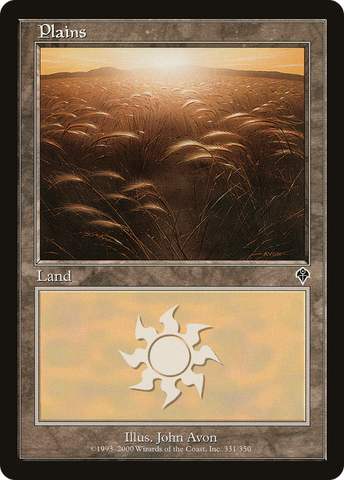 Plains (331) (INV-331) - Invasion Foil