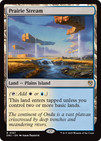 Prairie Stream (DRC-167)  - Commander: Aetherdrift