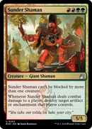 Sunder Shaman (RVR-230)  Foil - Ravnica Remastered
