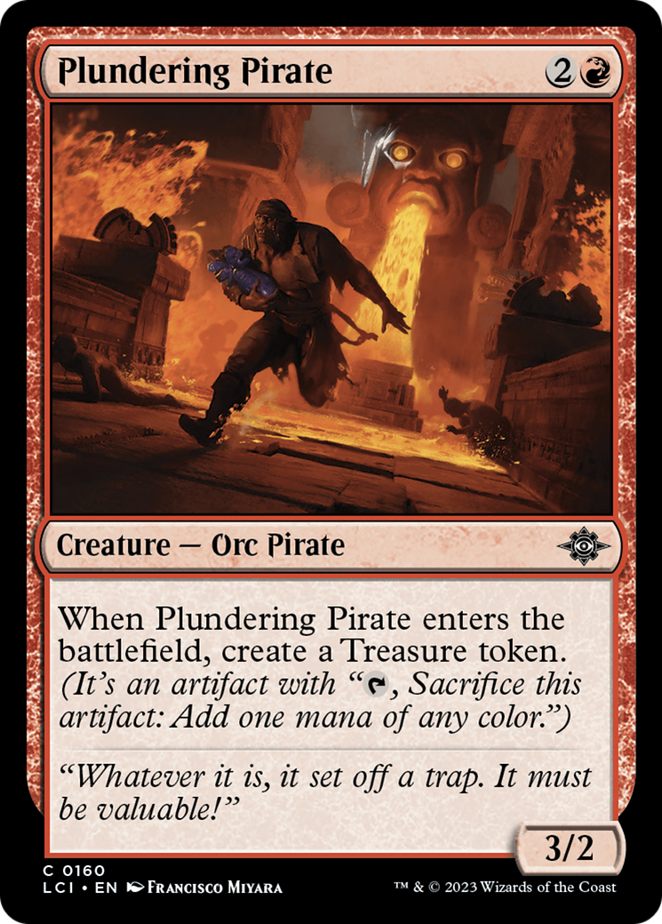 Plundering Pirate (LCI-160)  - The Lost Caverns of Ixalan