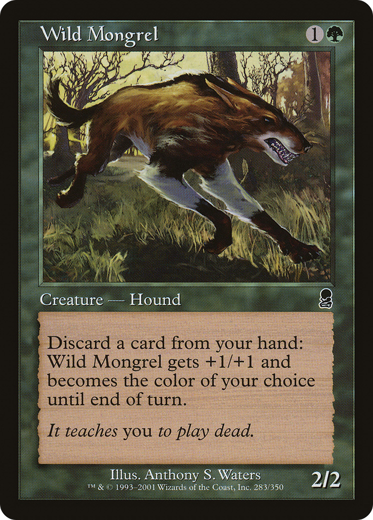 Wild Mongrel (ODY-283)  Foil - Odyssey