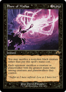 Flare of Malice (Retro Frame) (MH3-408)  Foil - Modern Horizons 3