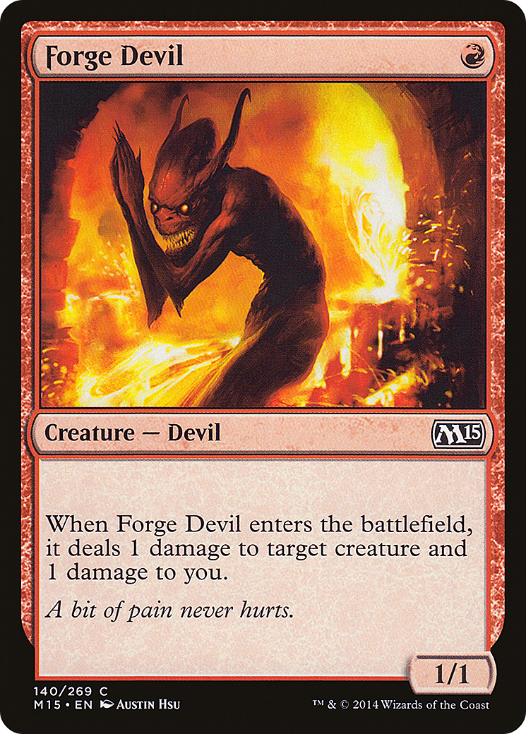 Forge Devil (M15-140)  Foil - Magic 2015