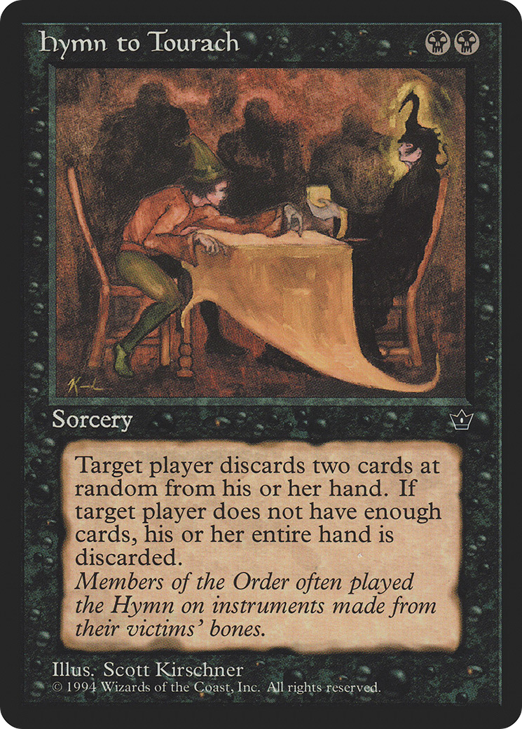 Hymn to Tourach (Table) (FEM-)  - Fallen Empires