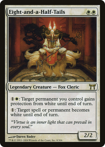 Eight-and-a-Half-Tails (CHK-008)  Foil - Champions of Kamigawa