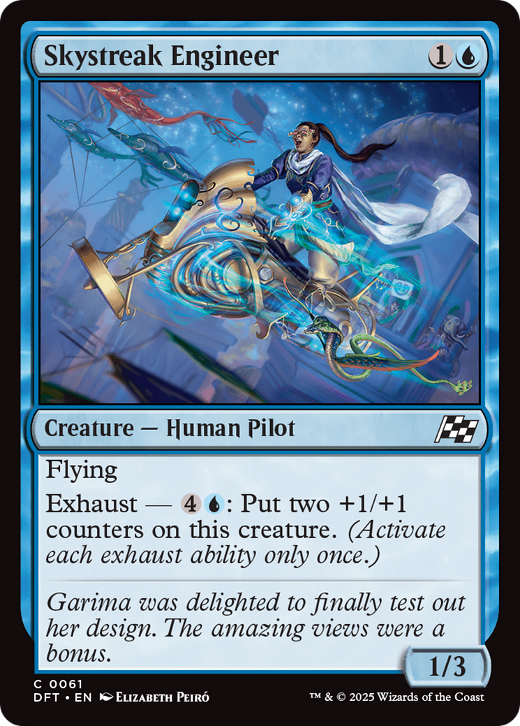 Skystreak Engineer (DFT-061)  Foil - Aetherdrift