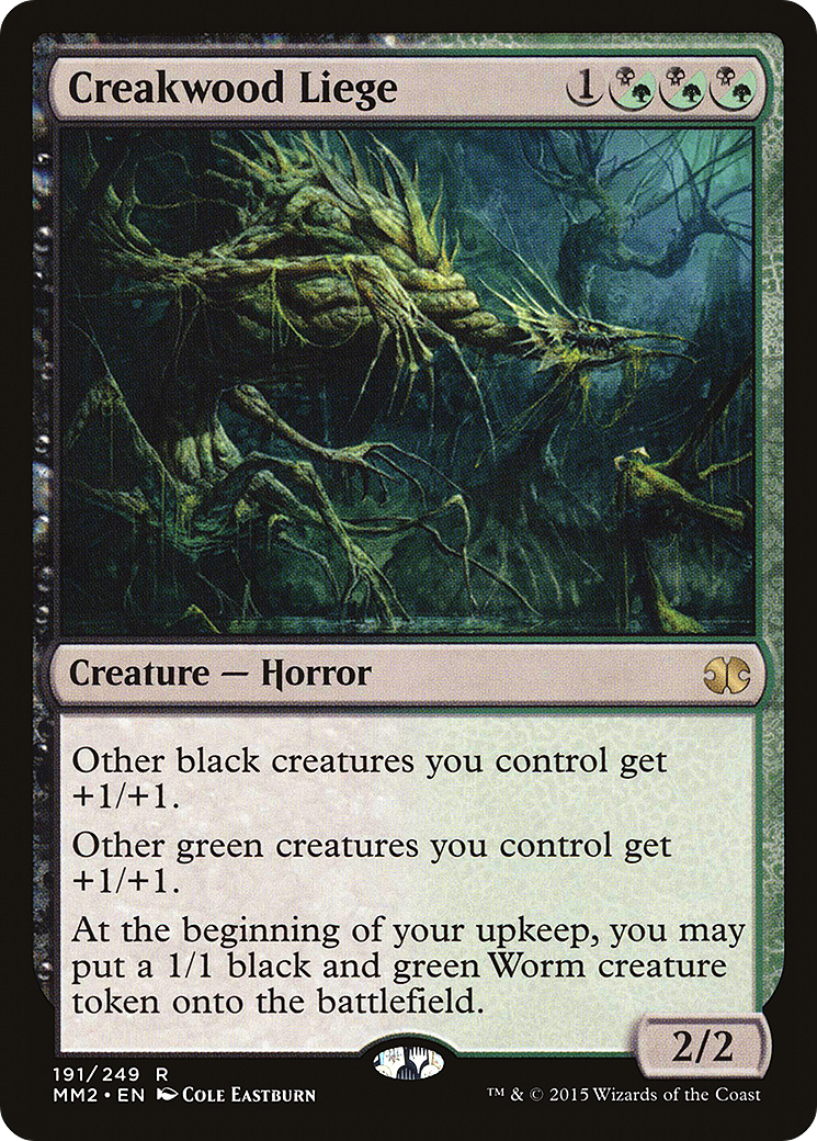 Creakwood Liege (MM2-191)  - Modern Masters 2015