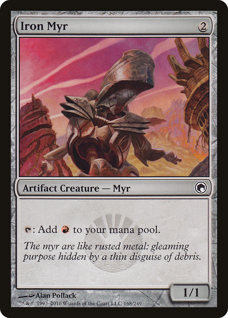 Iron Myr (SOM-168)  - Scars of Mirrodin