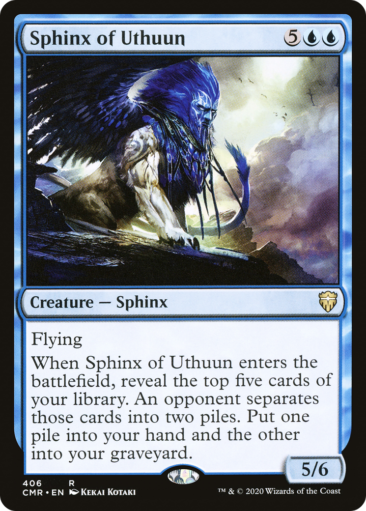 Sphinx of Uthuun (CMR-406)  - Commander Legends