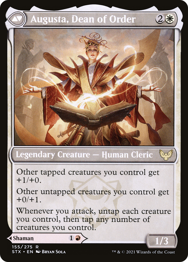 Plargg, Dean of Chaos (STX-155)  - Strixhaven: School of Mages