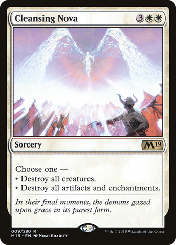 Cleansing Nova (M19-009)  - Core Set 2019