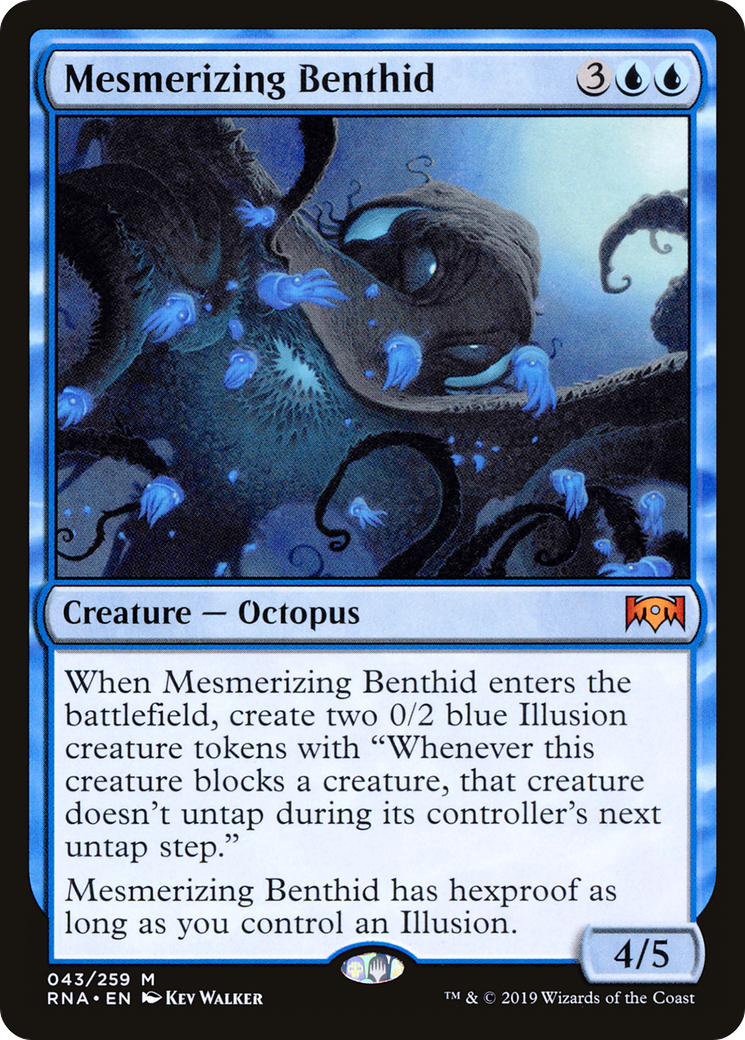 Mesmerizing Benthid (RNA-043)  - Ravnica Allegiance