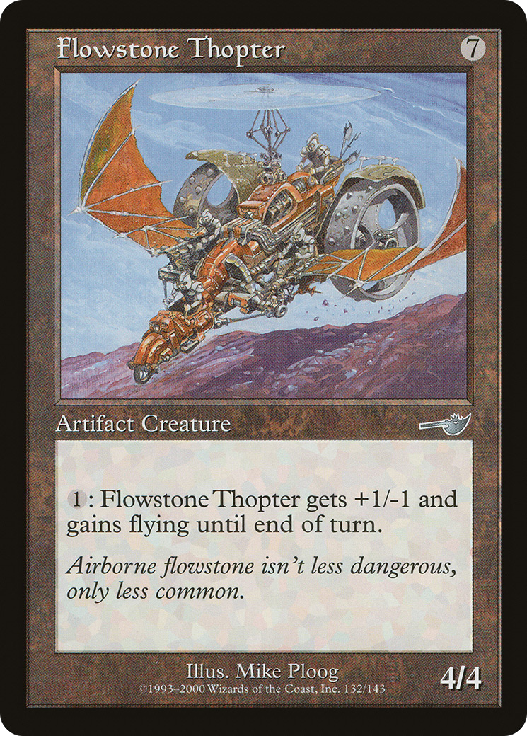 Flowstone Thopter (NMS-132)  Foil - Nemesis