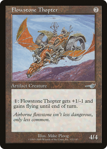 Flowstone Thopter (NMS-132)  Foil - Nemesis