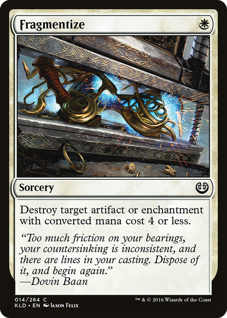 Fragmentize (KLD-014)  Foil - Kaladesh