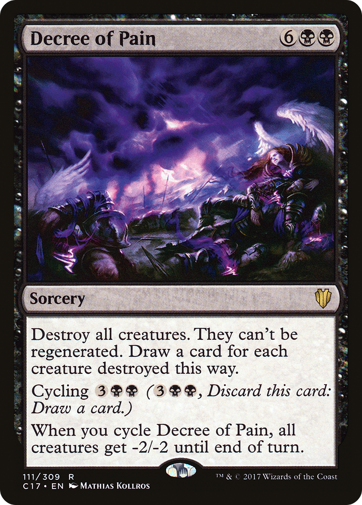 Decree of Pain (C17-111)  - Commander 2017