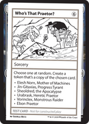 Who's That Praetor? (MB2PC-)  - Mystery Booster 2