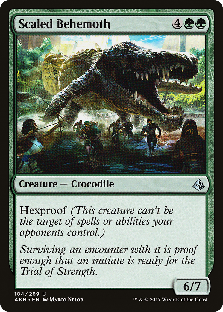 Scaled Behemoth (AKH-184)  - Amonkhet