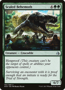 Scaled Behemoth (AKH-184)  Foil - Amonkhet