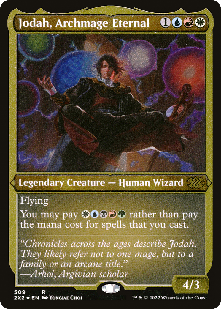 Jodah, Archmage Eternal (Foil Etched) (2X2-509)  Foil - Double Masters 2022