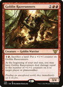 Goblin Razerunners (NEC-106)  - Neon Dynasty Commander