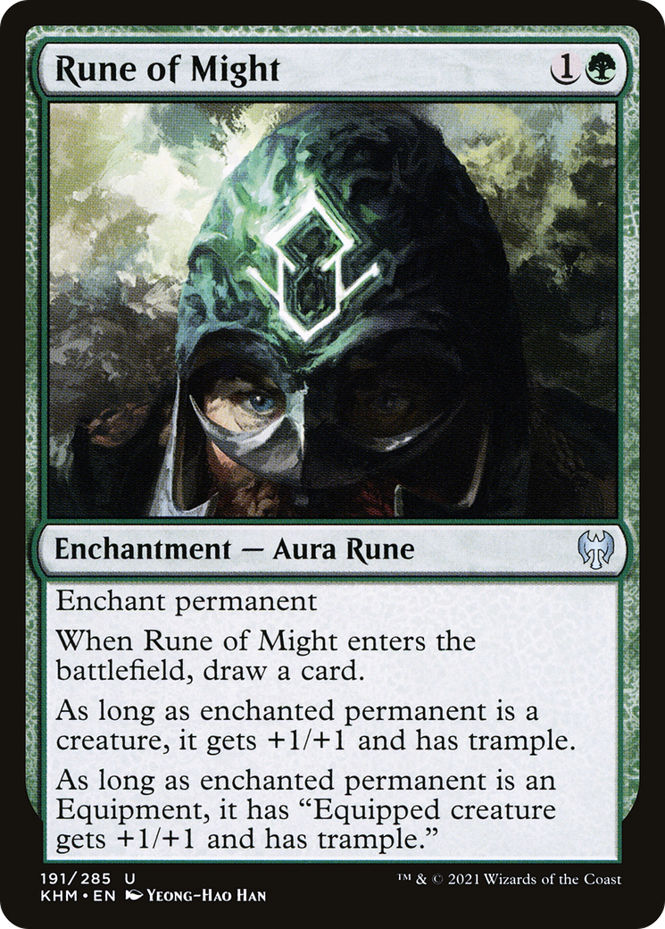 Rune of Might (KHM-191)  - Kaldheim