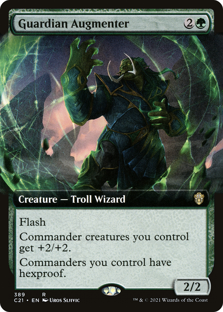 Guardian Augmenter (Extended Art) (C21-389)  - Commander 2021: (Extended Art)