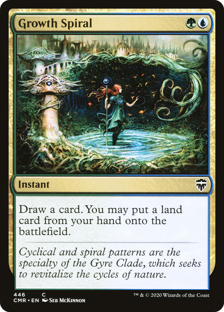 Growth Spiral (CMR-446)  - Commander Legends