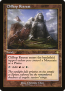 Clifftop Retreat (Retro Frame) (DMR-393)  - Dominaria Remastered