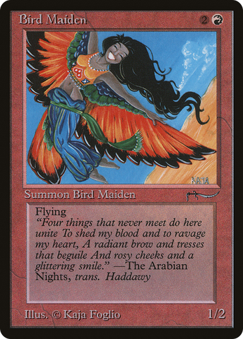 Bird Maiden (ARN-)  - Arabian Nights