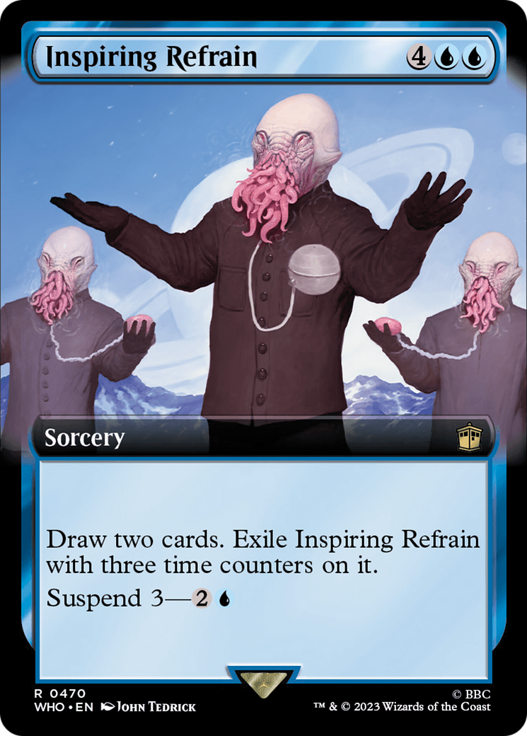 Inspiring Refrain (Extended Art) (WHO-470)  - Doctor Who: (Extended Art)
