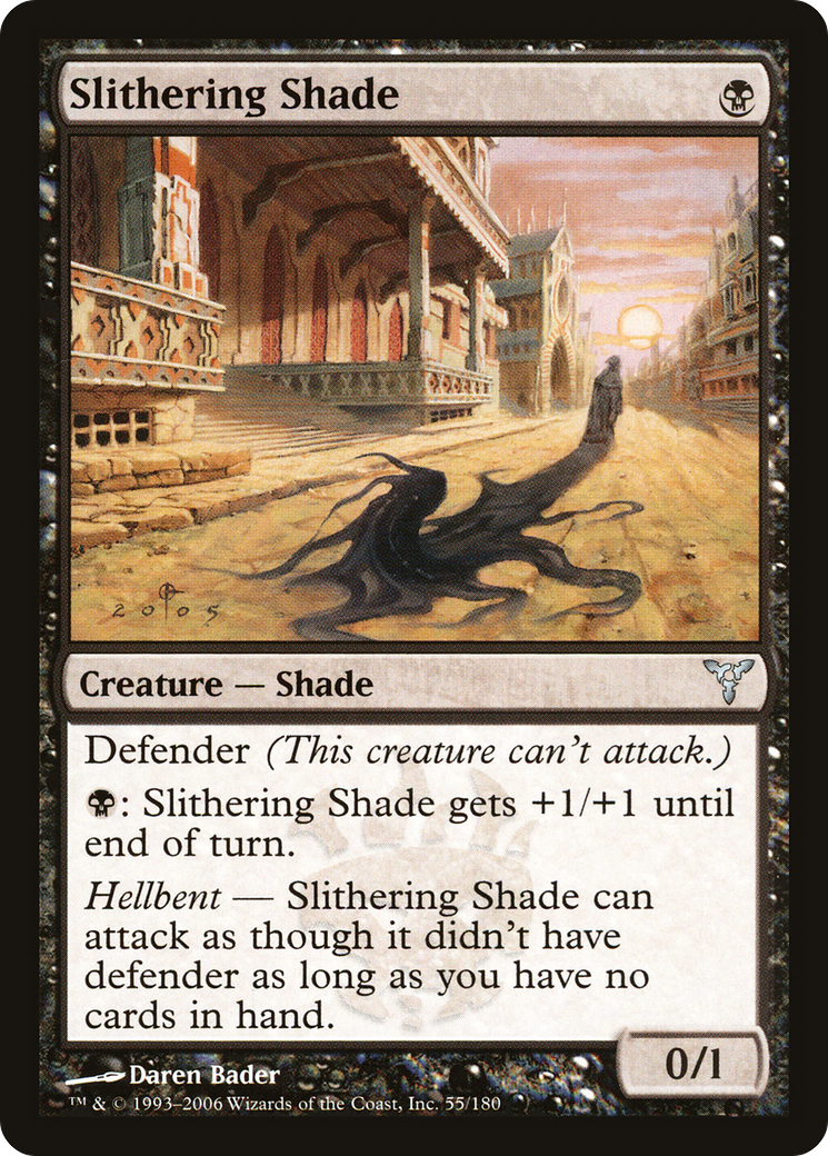 Slithering Shade (DIS-) - Dissension Foil