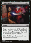 Cruel Finality (AER-054)  Foil - Aether Revolt