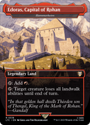 Edoras, Capital of Rohan - Hammerheim (Borderless) (LTC-518)  Foil - Tales of Middle-earth Commander / Edoras, Capital of Rohan