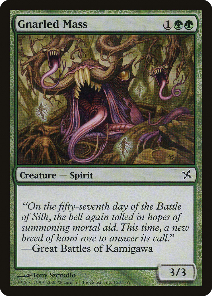 Gnarled Mass (BOK-127)  - Betrayers of Kamigawa