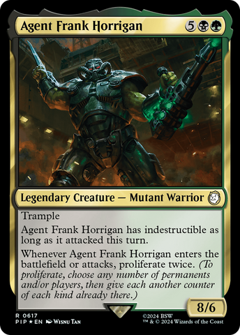 Agent Frank Horrigan (Surge Foil) (PIP-617)  Foil - Fallout