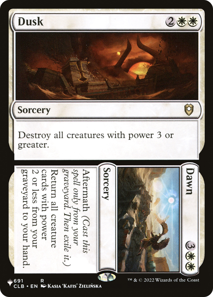 Dusk // Dawn (LIST-CLB-691)  - The List