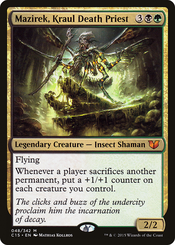Mazirek, Kraul Death Priest (C15-048)  - Commander 2015