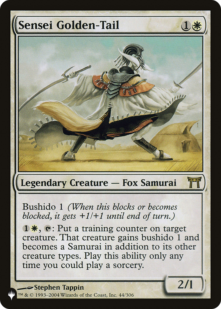 Sensei Golden-Tail (LIST-44/306)  - The List