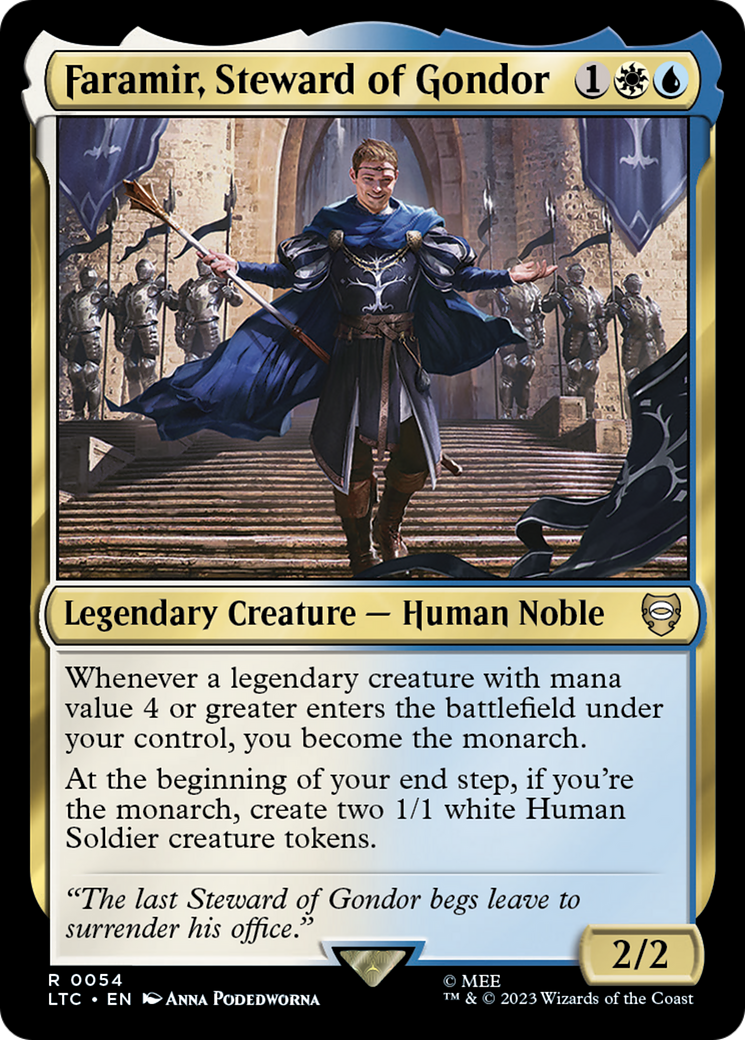 Faramir, Steward of Gondor (LTC-054)  - Tales of Middle-earth Commander