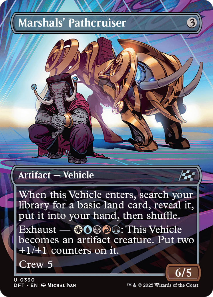 Marshals' Pathcruiser (Borderless) (DFT-330)  - Aetherdrift