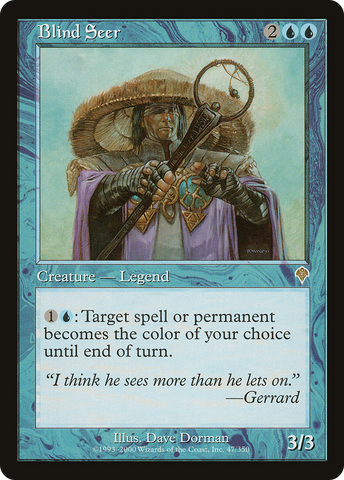 Blind Seer (INV-047)  Foil - Invasion