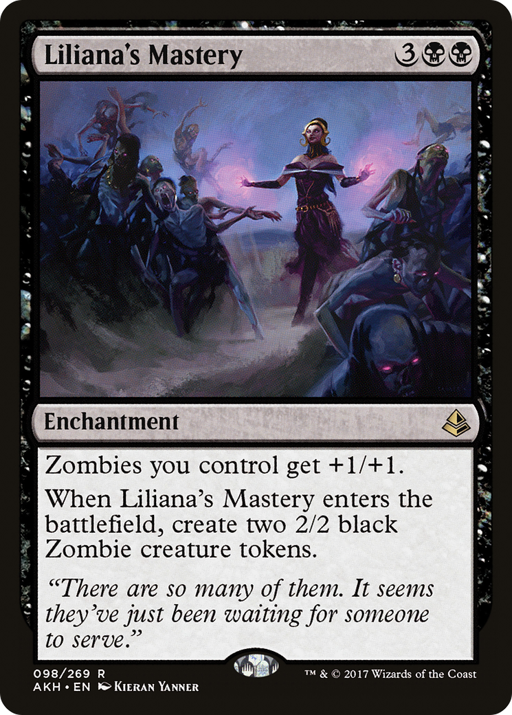 Liliana's Mastery (AKH-098)  - Amonkhet