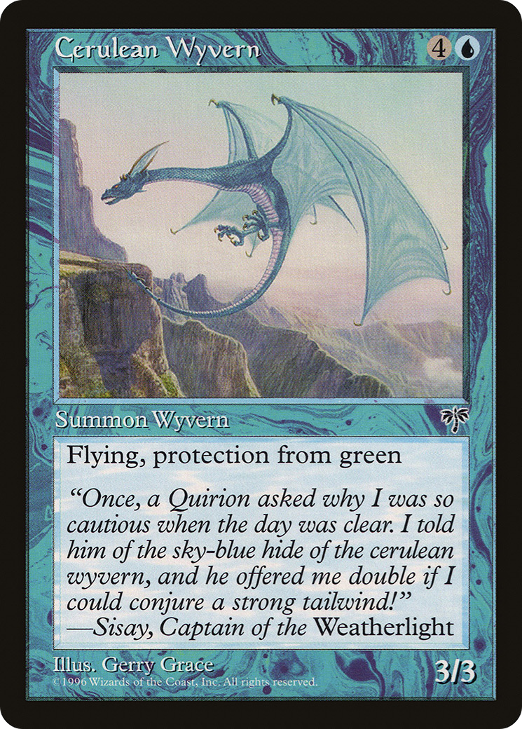 Cerulean Wyvern (MIR-)  - Mirage